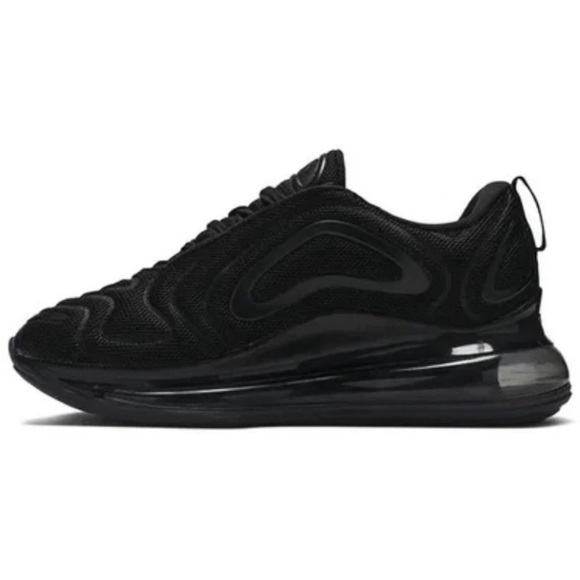 NIKE AIR MAX 270 Triple Black Anthracite Men’s Sneakers AO2924-007 - Picture 3 of 16